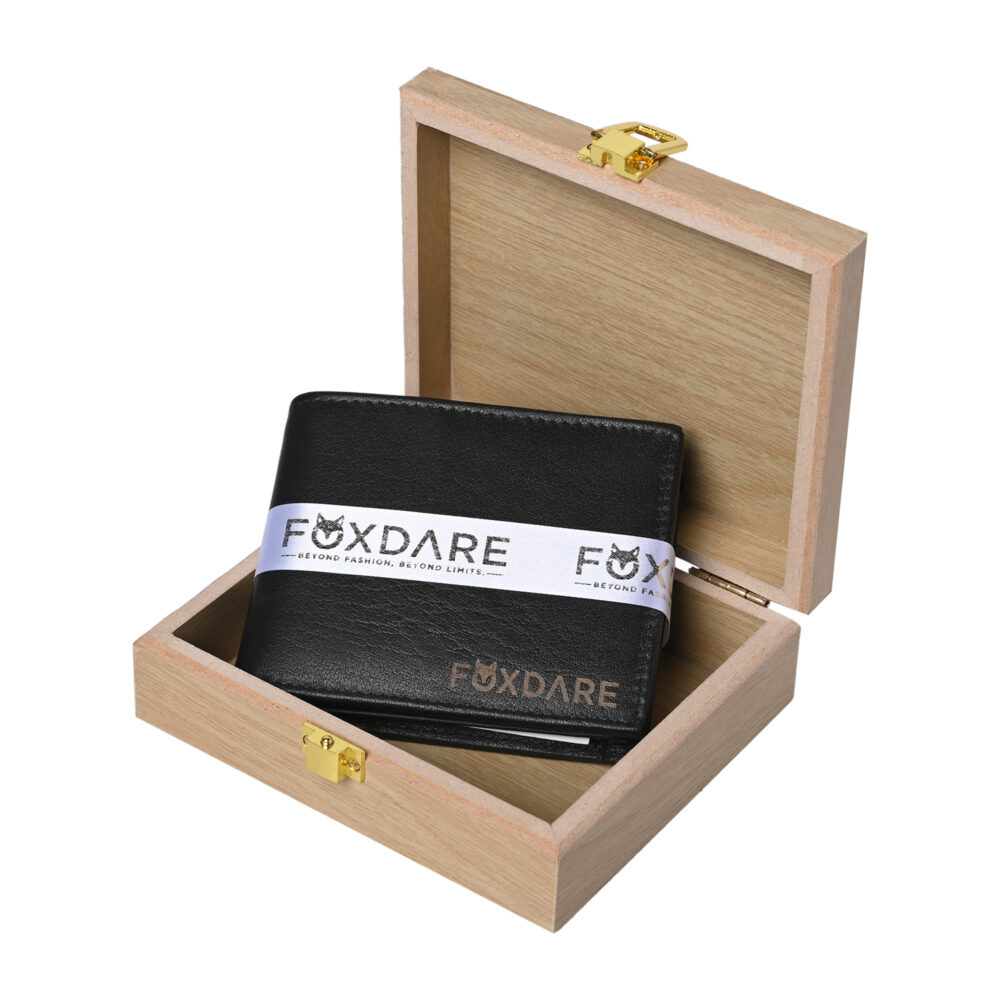 FOXDARE Leather Wallet for Men Uniting Premium Craftsmanship Functionality